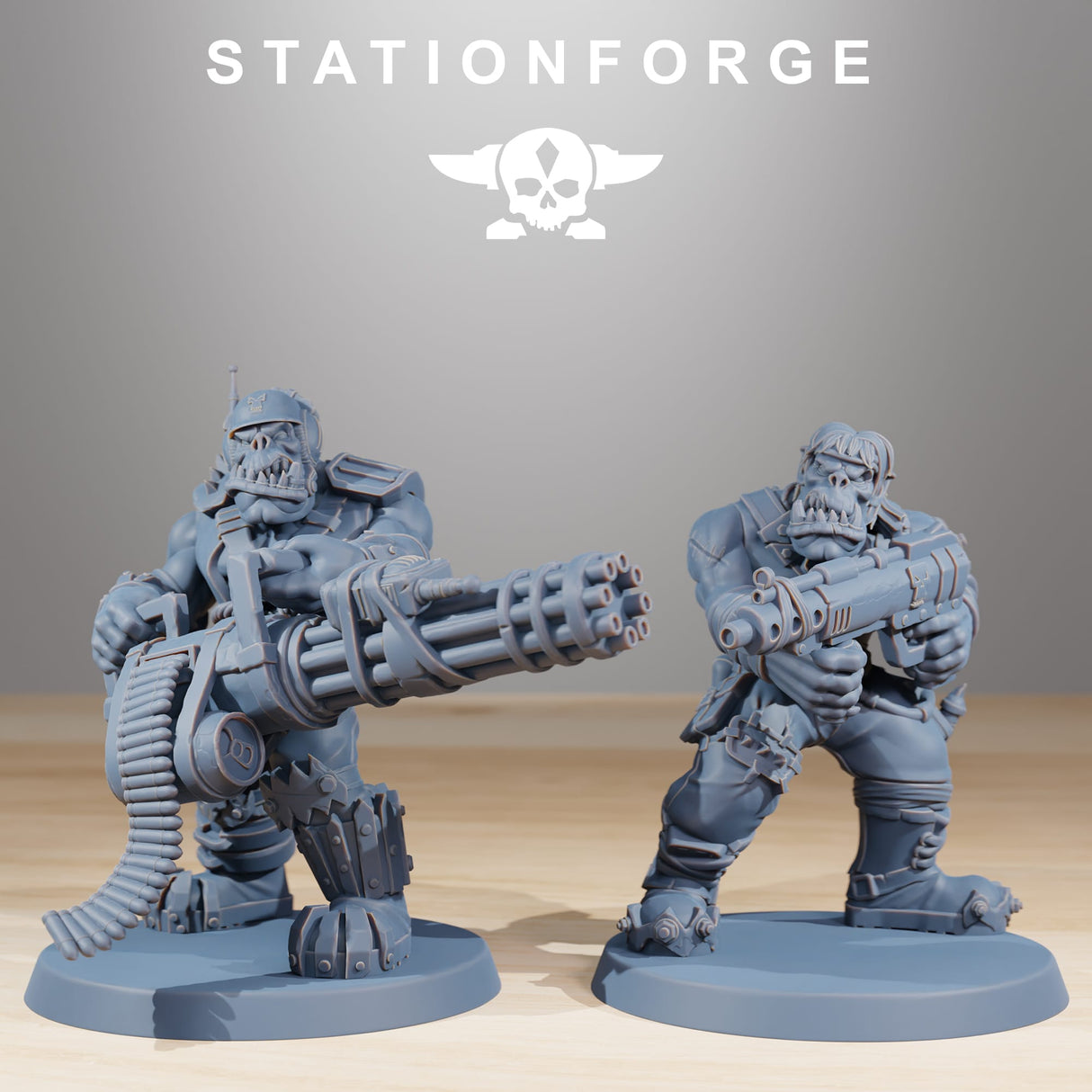 Tabletop Terrain Miniature Orkaz Skillers