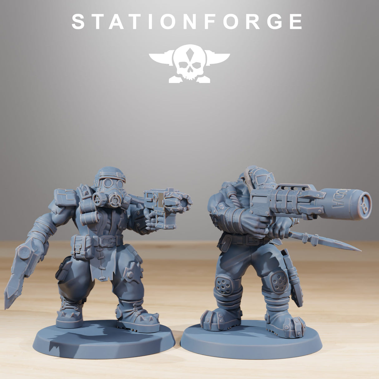 Tabletop Terrain Miniature Orkaz Skillers