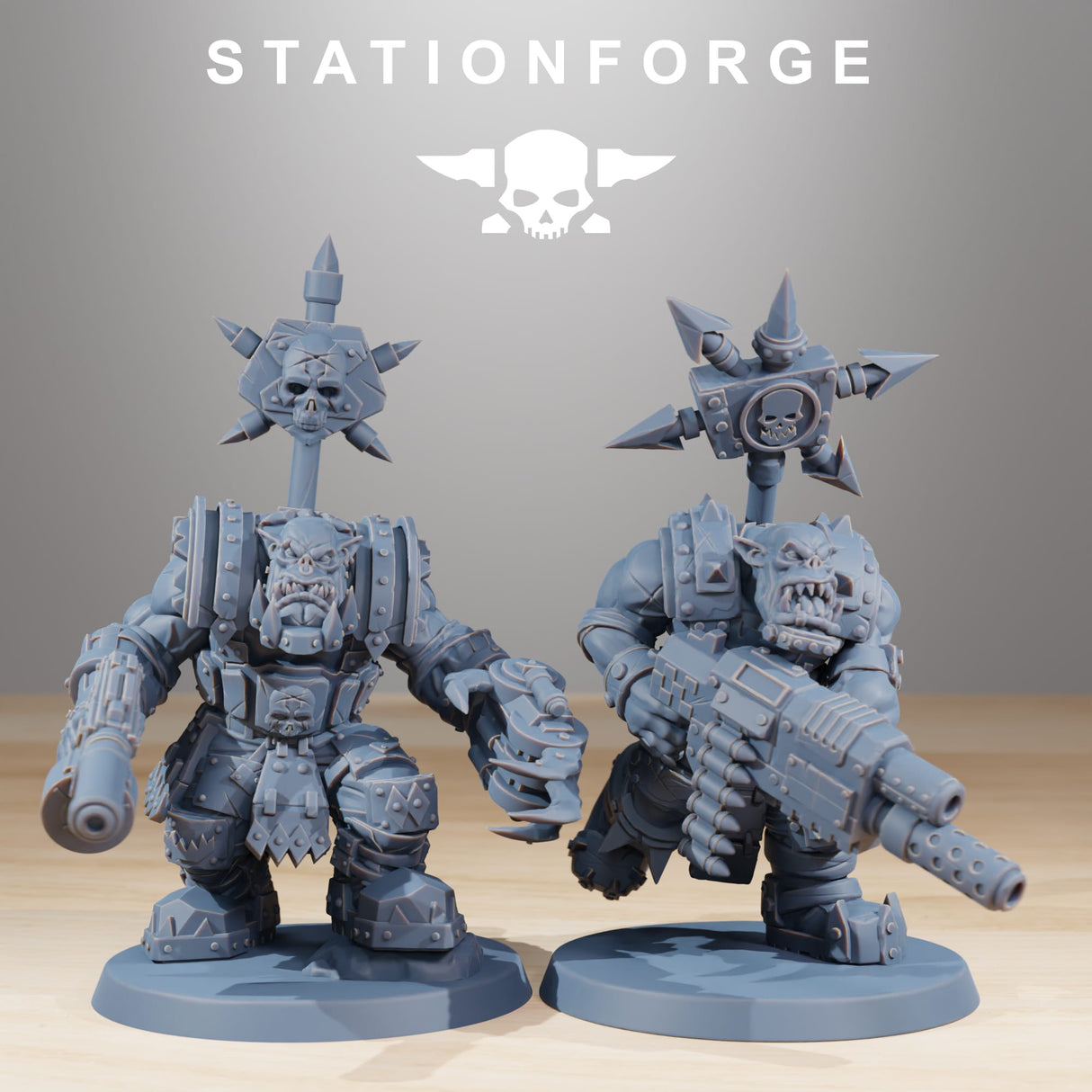 Tabletop Terrain Miniature Orkaz SkullKrushers