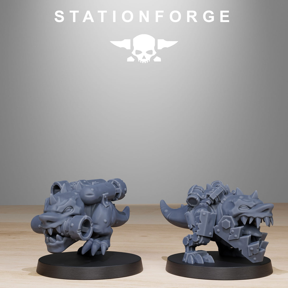 Tabletop Terrain Miniature Orkaz Smashers