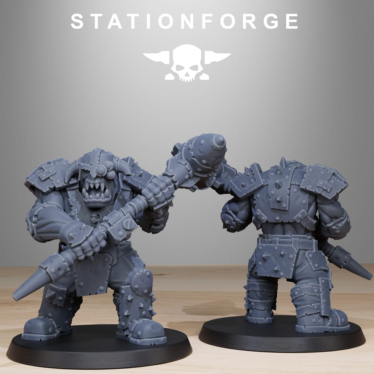 Tabletop Terrain Miniature Orkaz Smashers