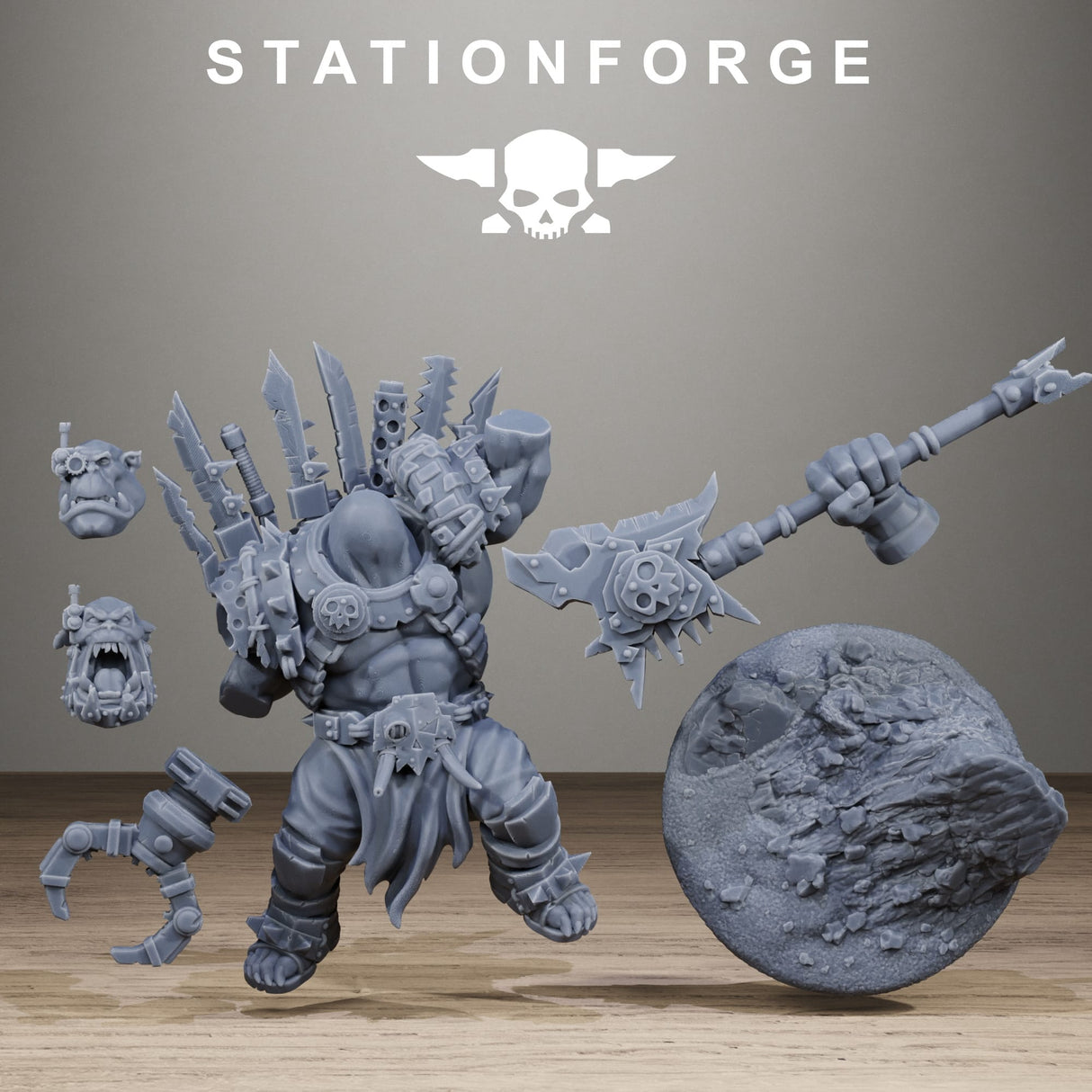 Tabletop Terrain Miniature Orkaz StrangeBoy