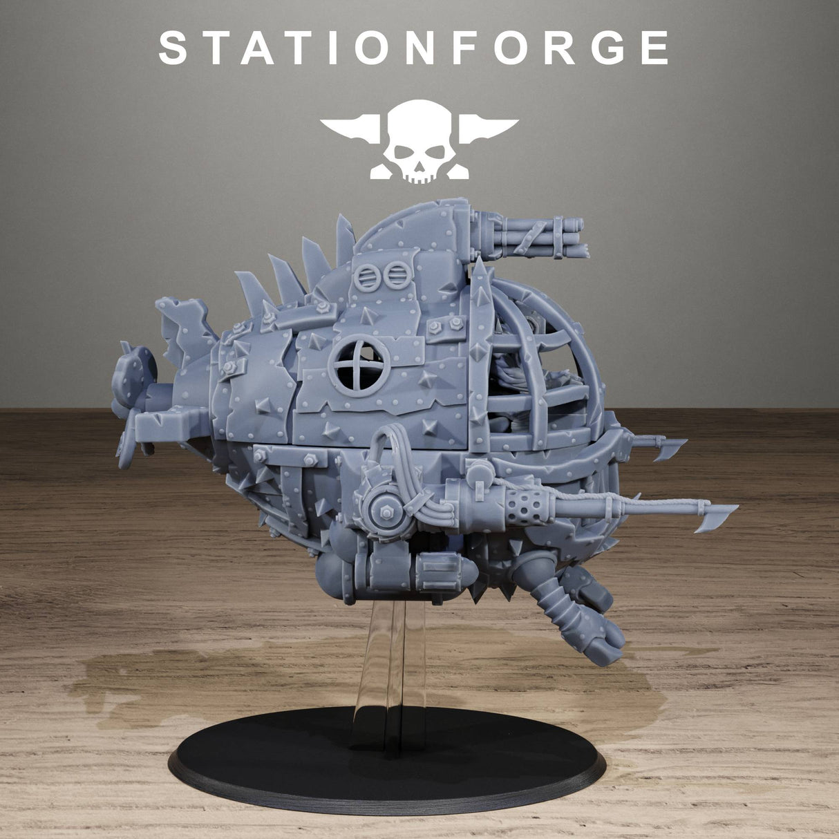 Tabletop Terrain Miniature Orkaz Submarine