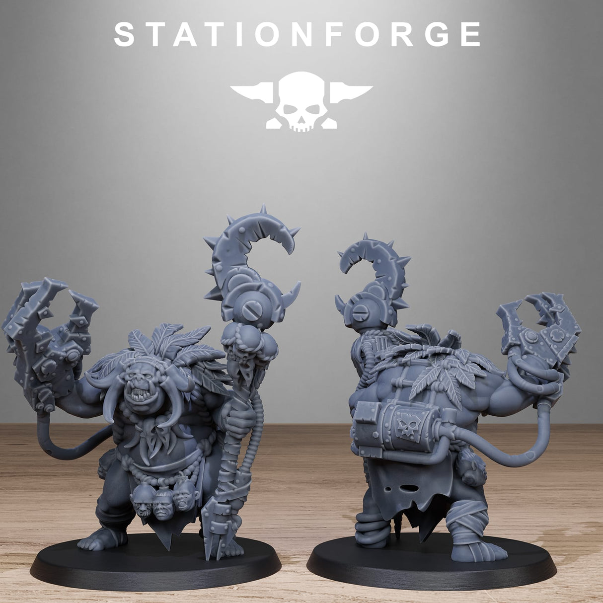 Tabletop Terrain Miniature Orkaz Tribal Infantry