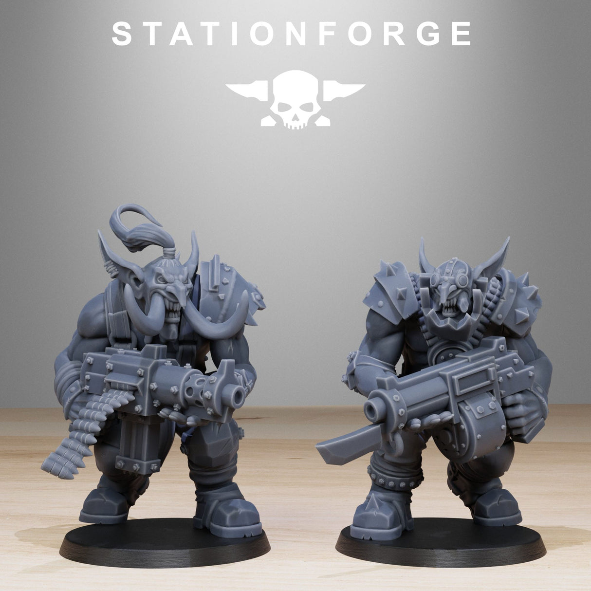 Tabletop Terrain Miniature Orkaz Trolls