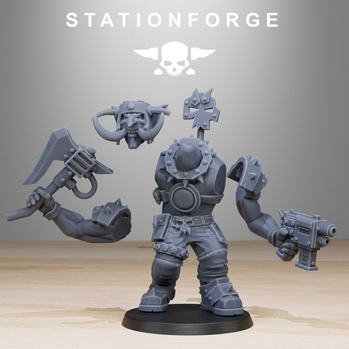 Tabletop Terrain Miniature Orkaz Trolls