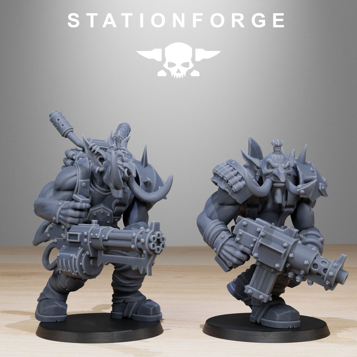 Tabletop Terrain Miniature Orkaz Trolls
