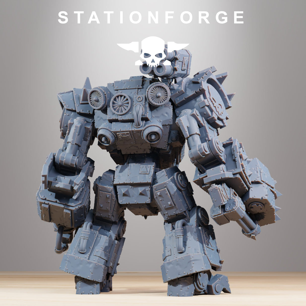 Tabletop Terrain Miniature Orkaz Walkanator