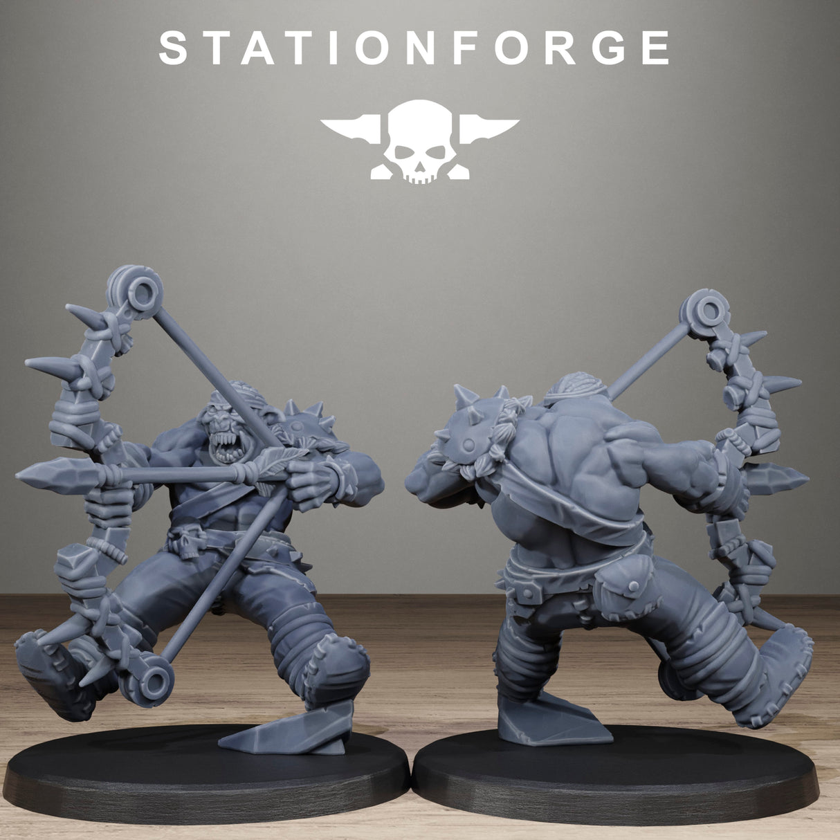 Tabletop Terrain Miniature Orkaz Wild Squad