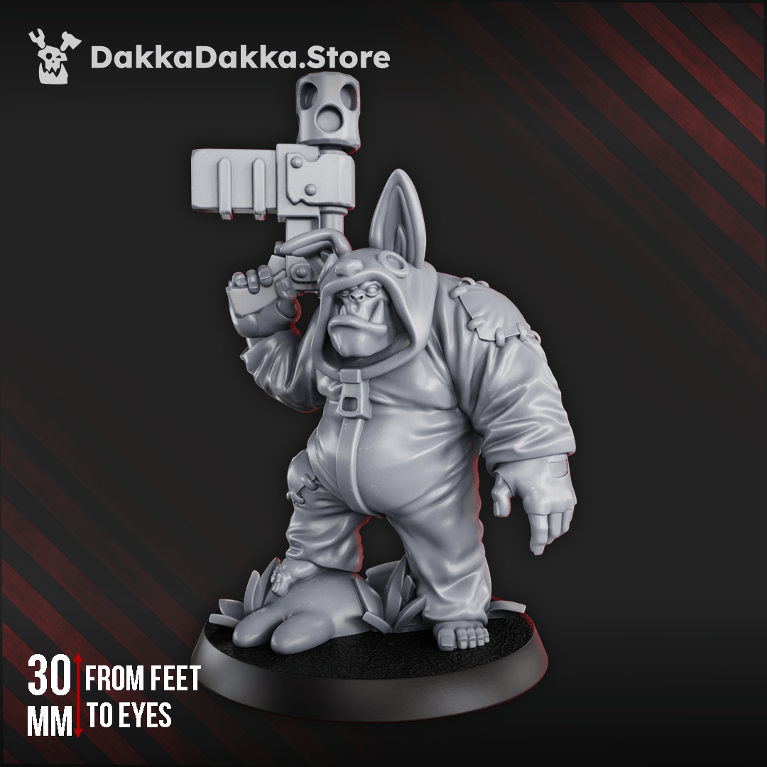 Tabletop Terrain Miniature Orkbubu Labubork