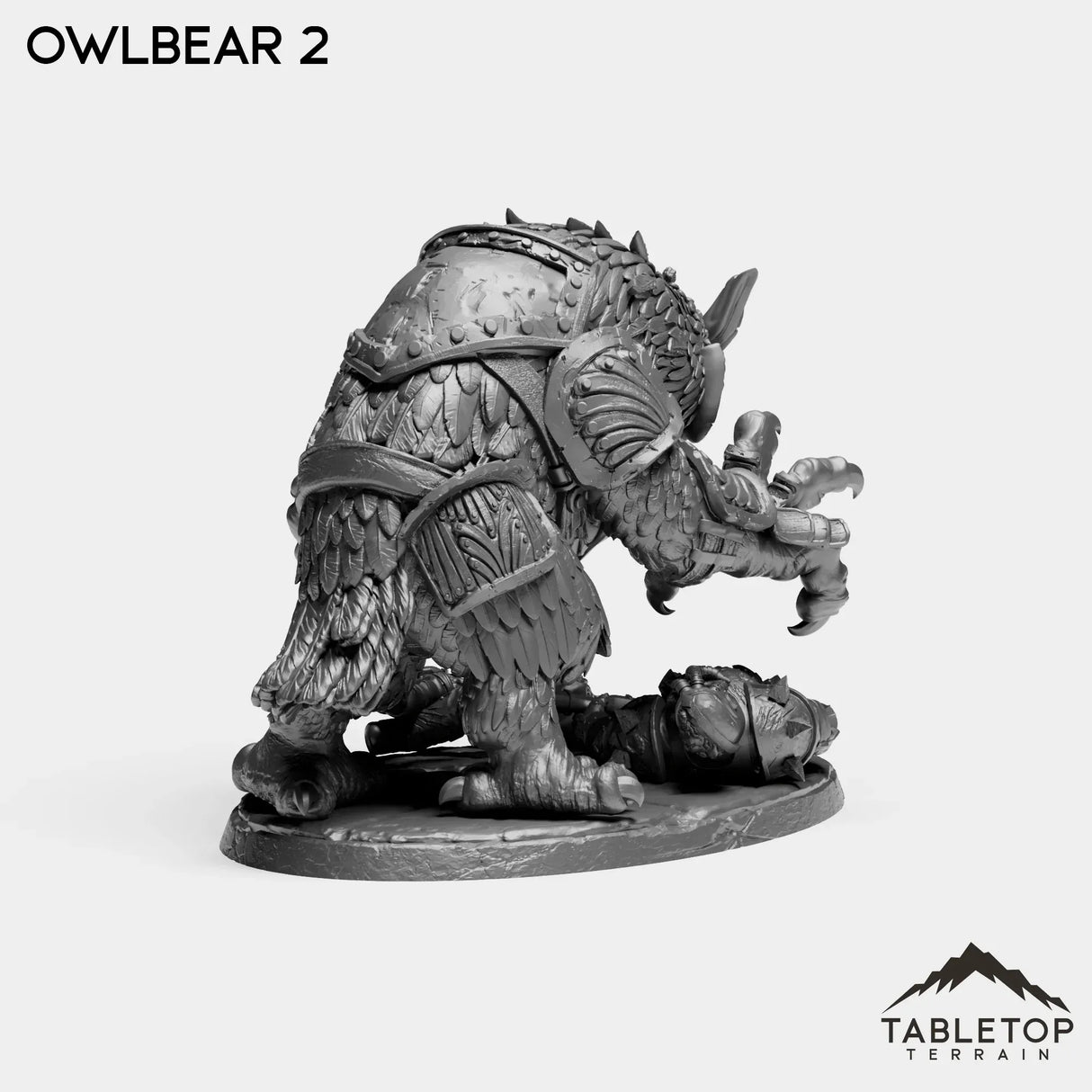Tabletop Terrain Miniature Owlbears - Alchemical Satrapy