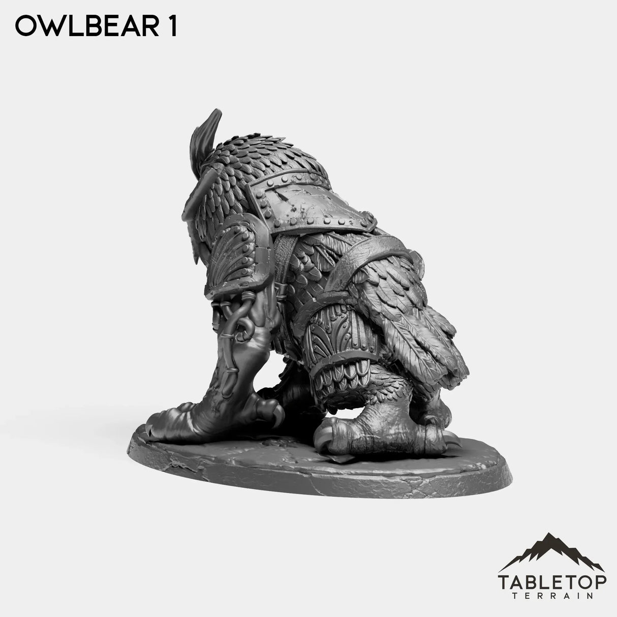 Tabletop Terrain Miniature Owlbears - Alchemical Satrapy