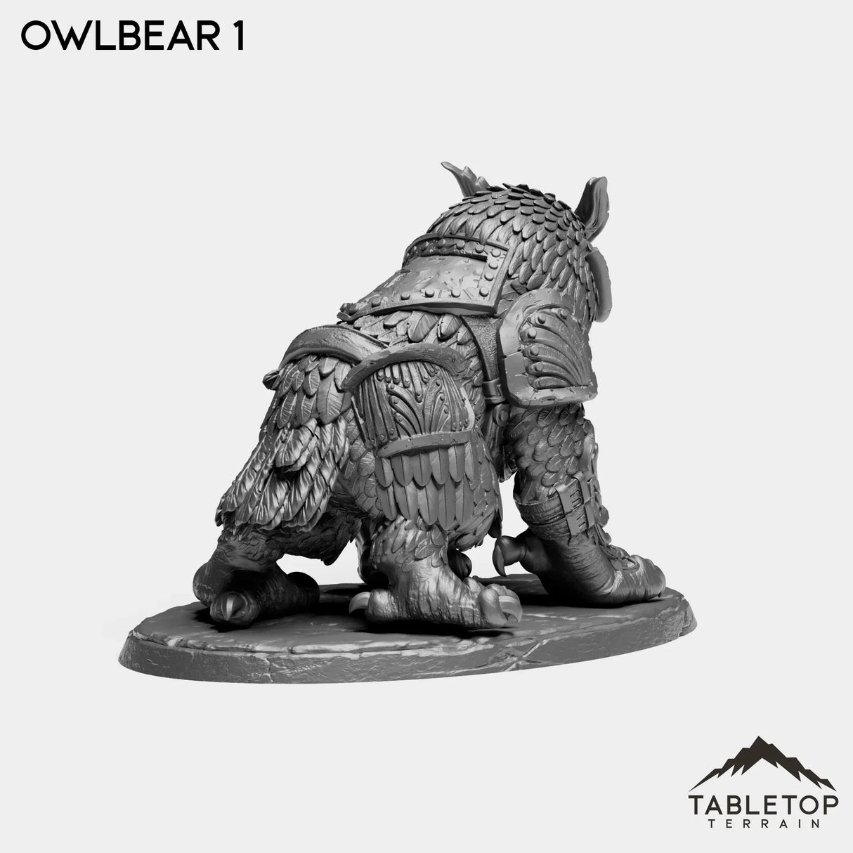 Tabletop Terrain Miniature Owlbears - Alchemical Satrapy
