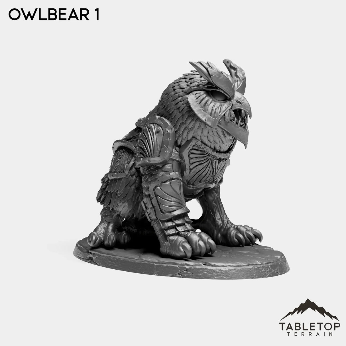 Tabletop Terrain Miniature Owlbears - Alchemical Satrapy