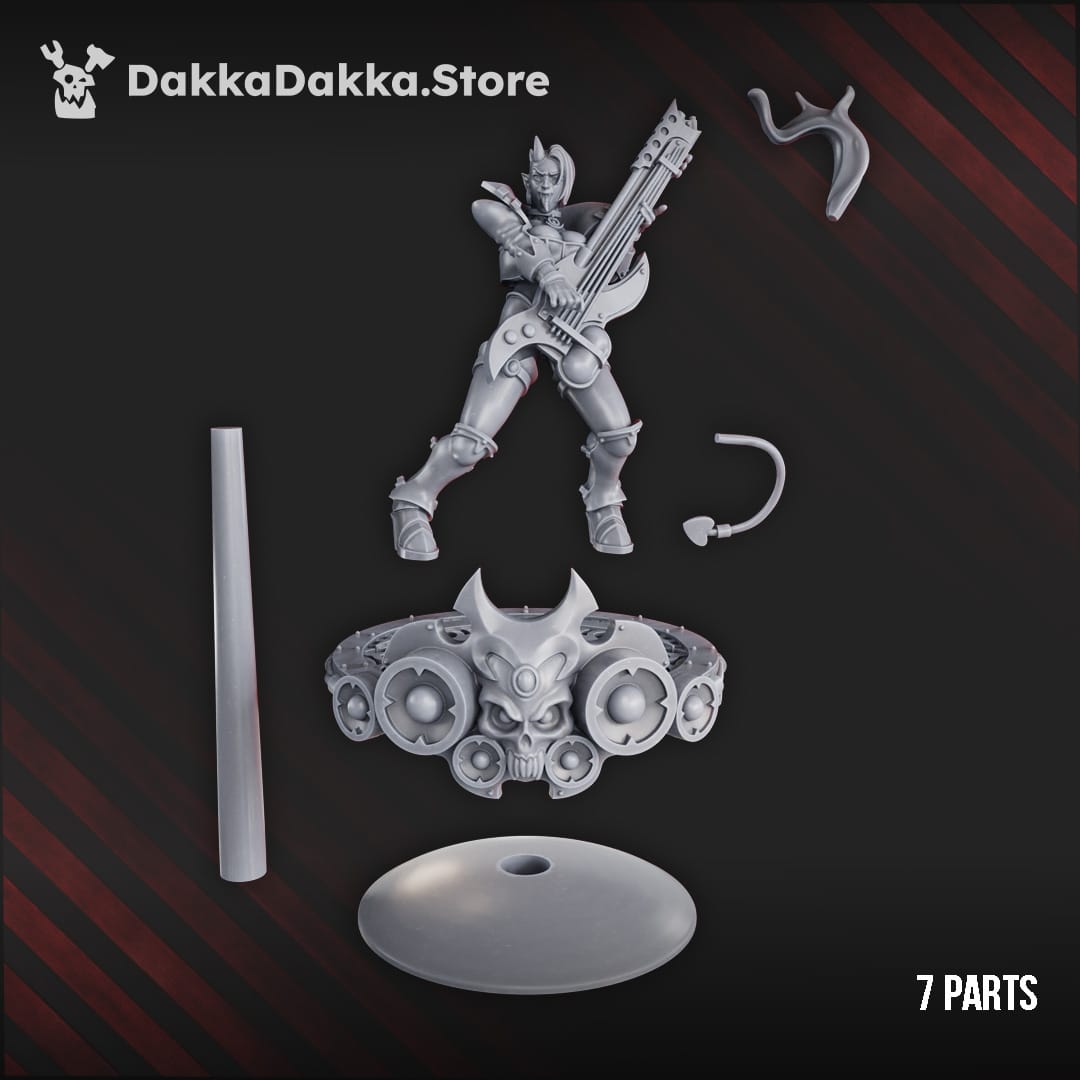 Tabletop Terrain Miniature Ozzy "Hellbringer"
