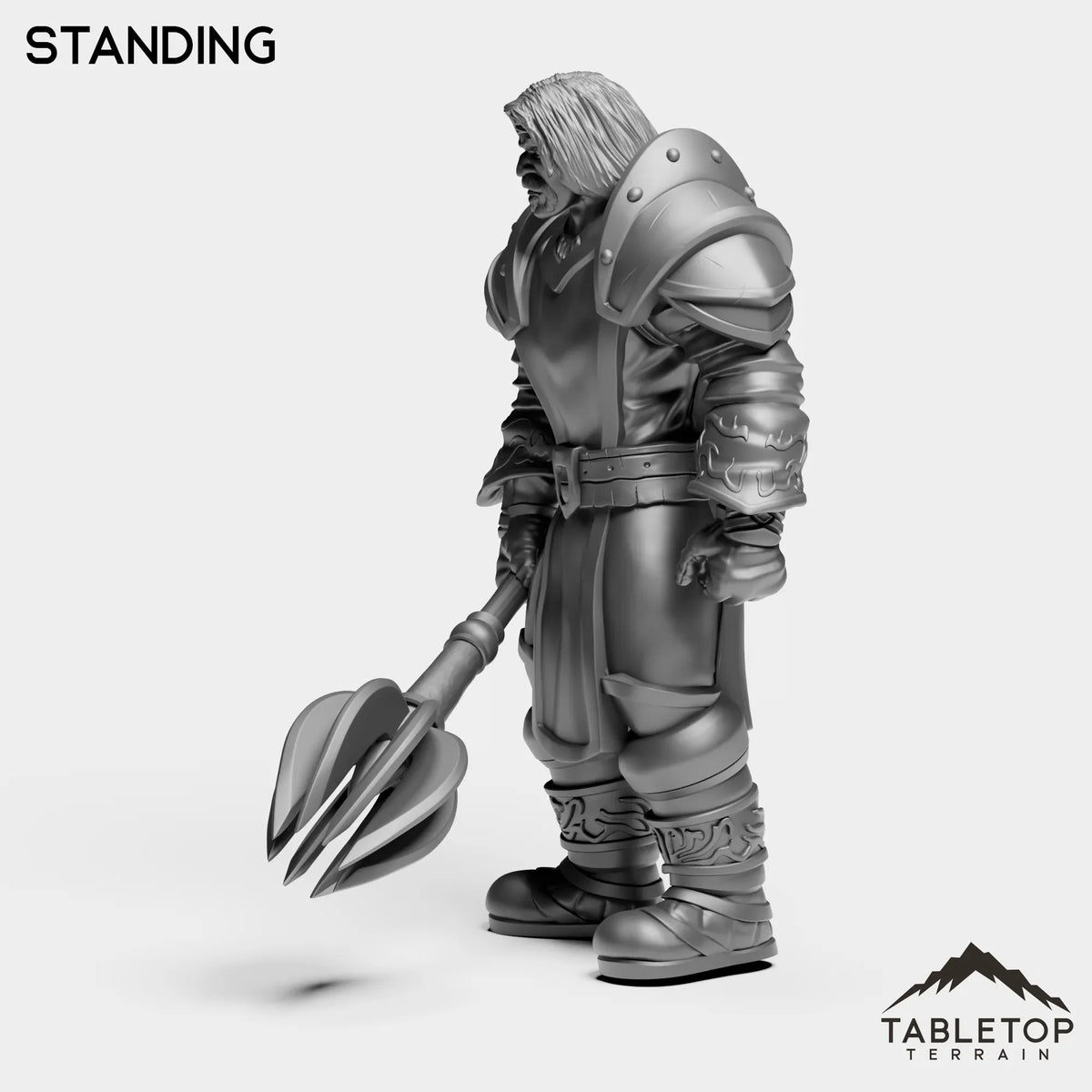 Tabletop Terrain Miniature Paladin Commander