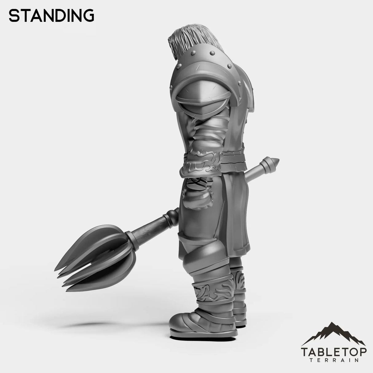 Tabletop Terrain Miniature Paladin Commander