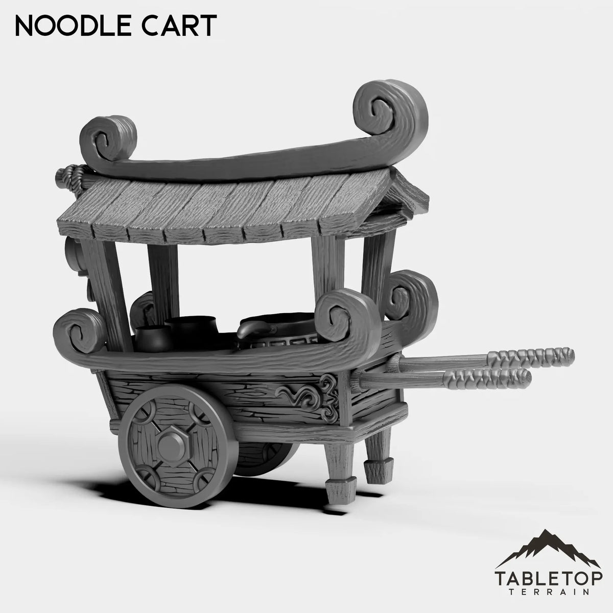 Tabletop Terrain Miniature Panda Cook