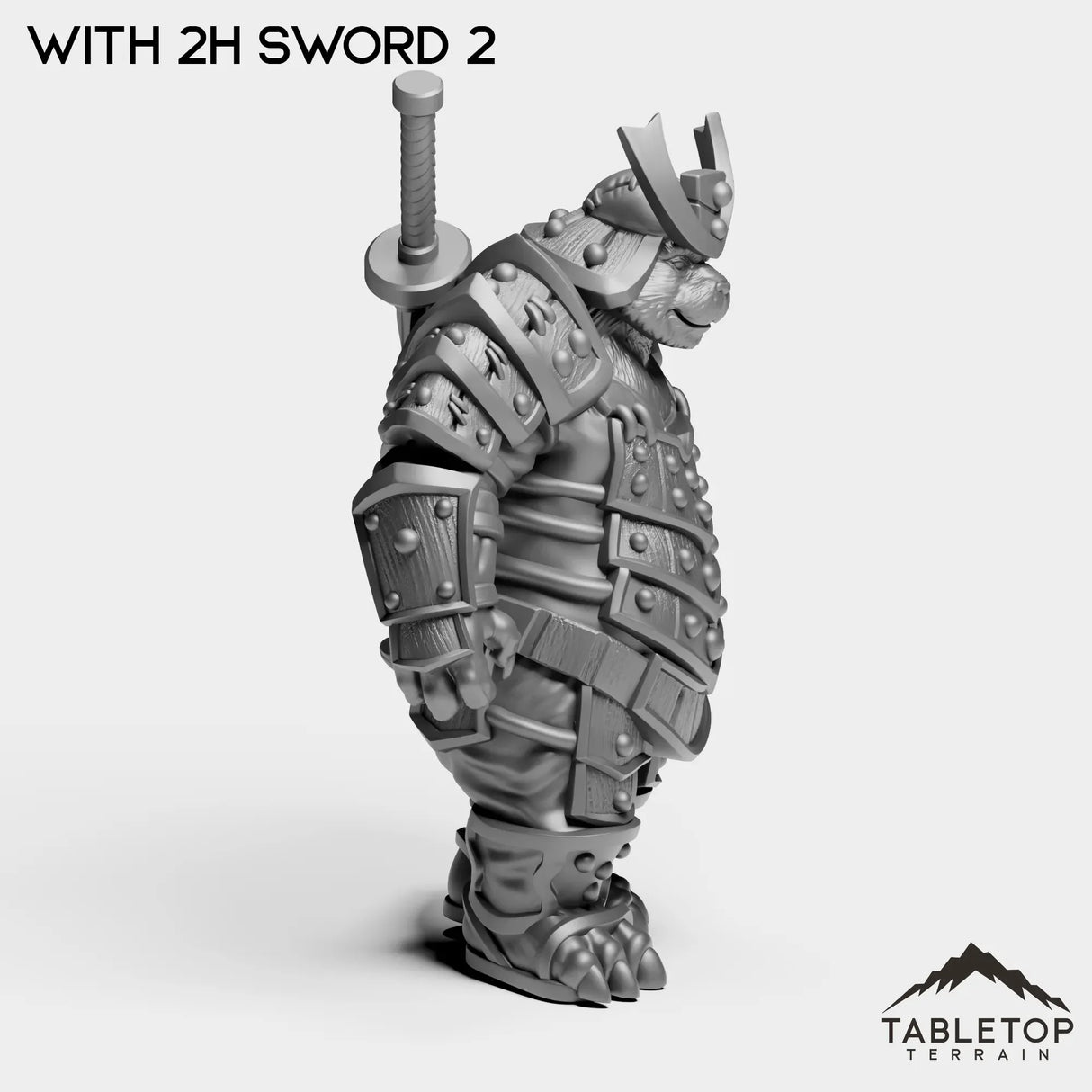 Tabletop Terrain Miniature Panda Heavy
