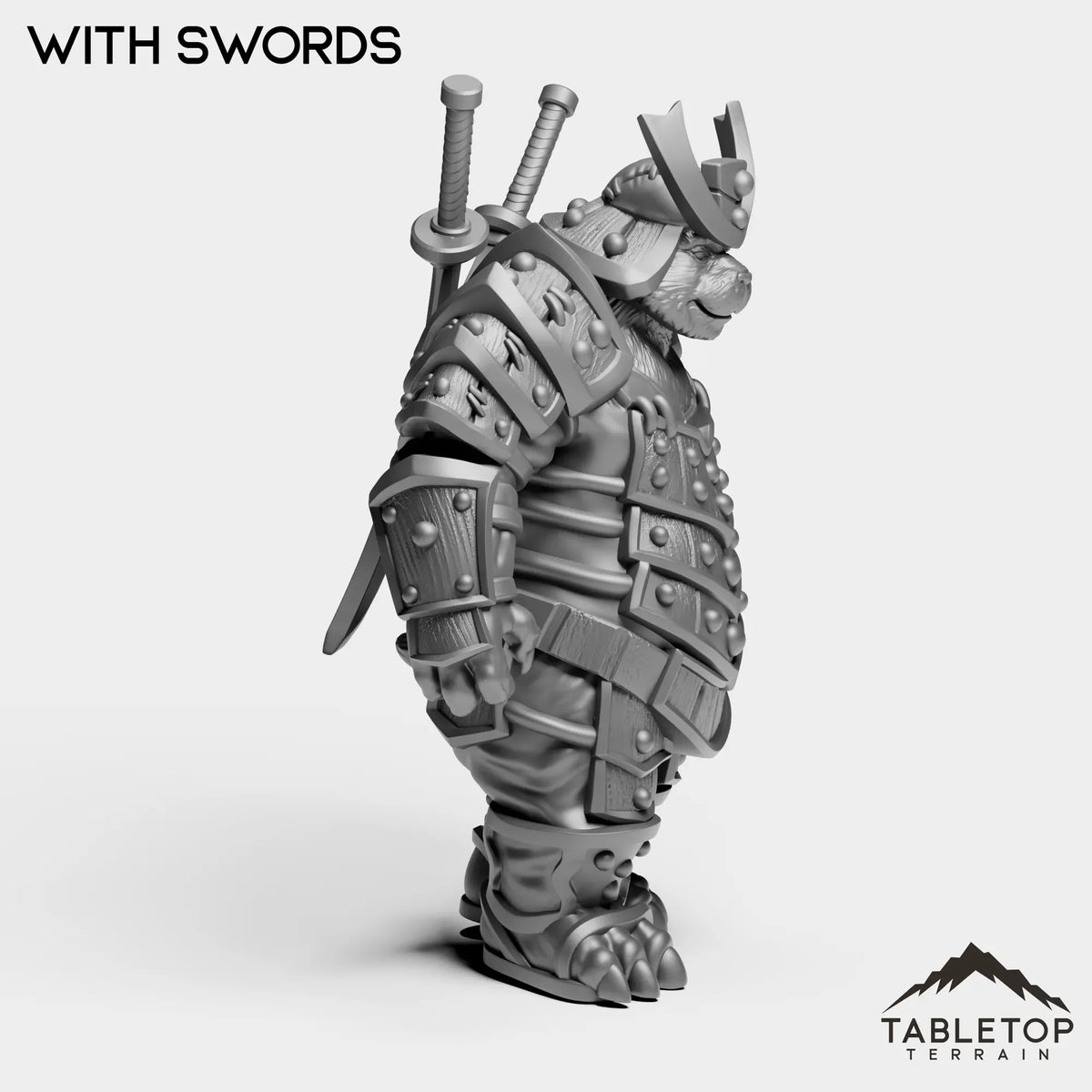 Tabletop Terrain Miniature Panda Heavy