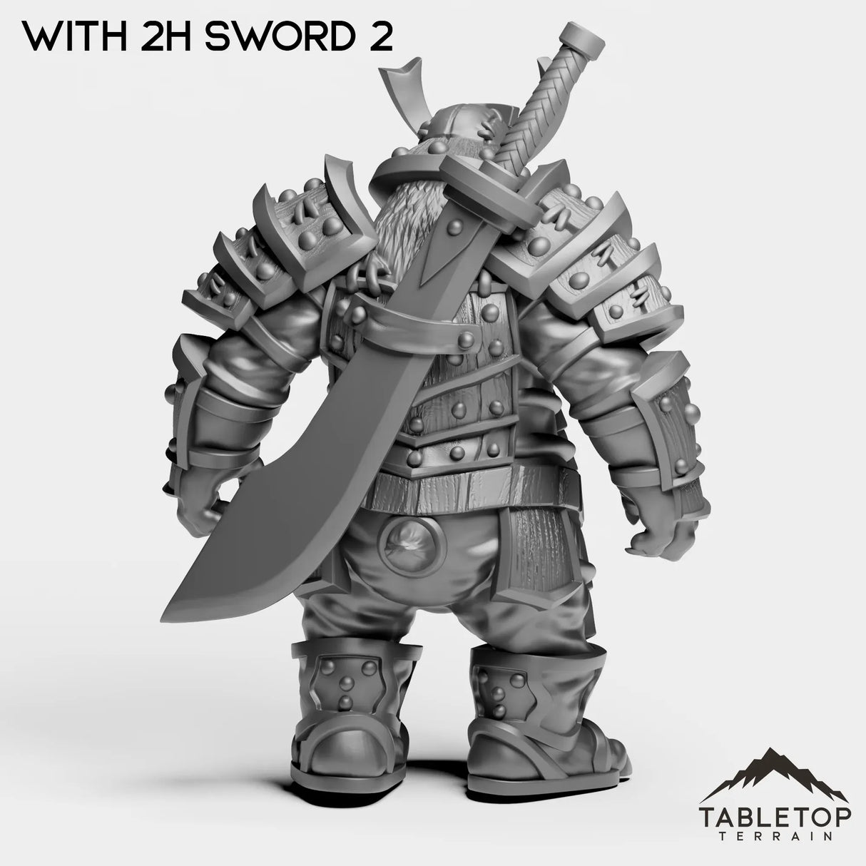Tabletop Terrain Miniature Panda Heavy