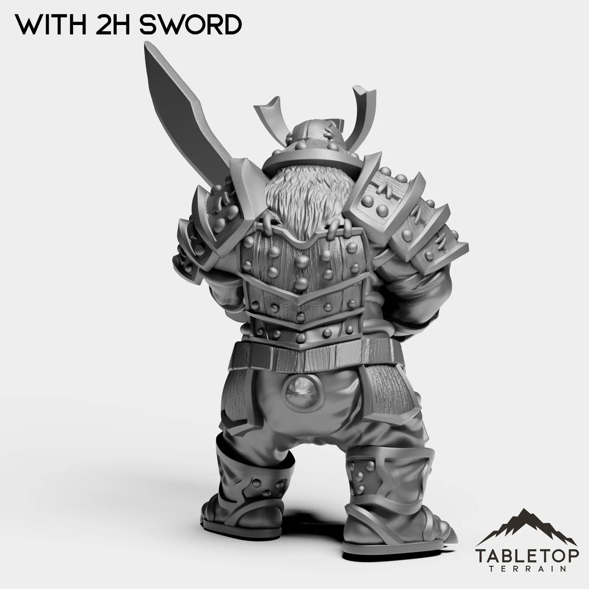 Tabletop Terrain Miniature Panda Heavy