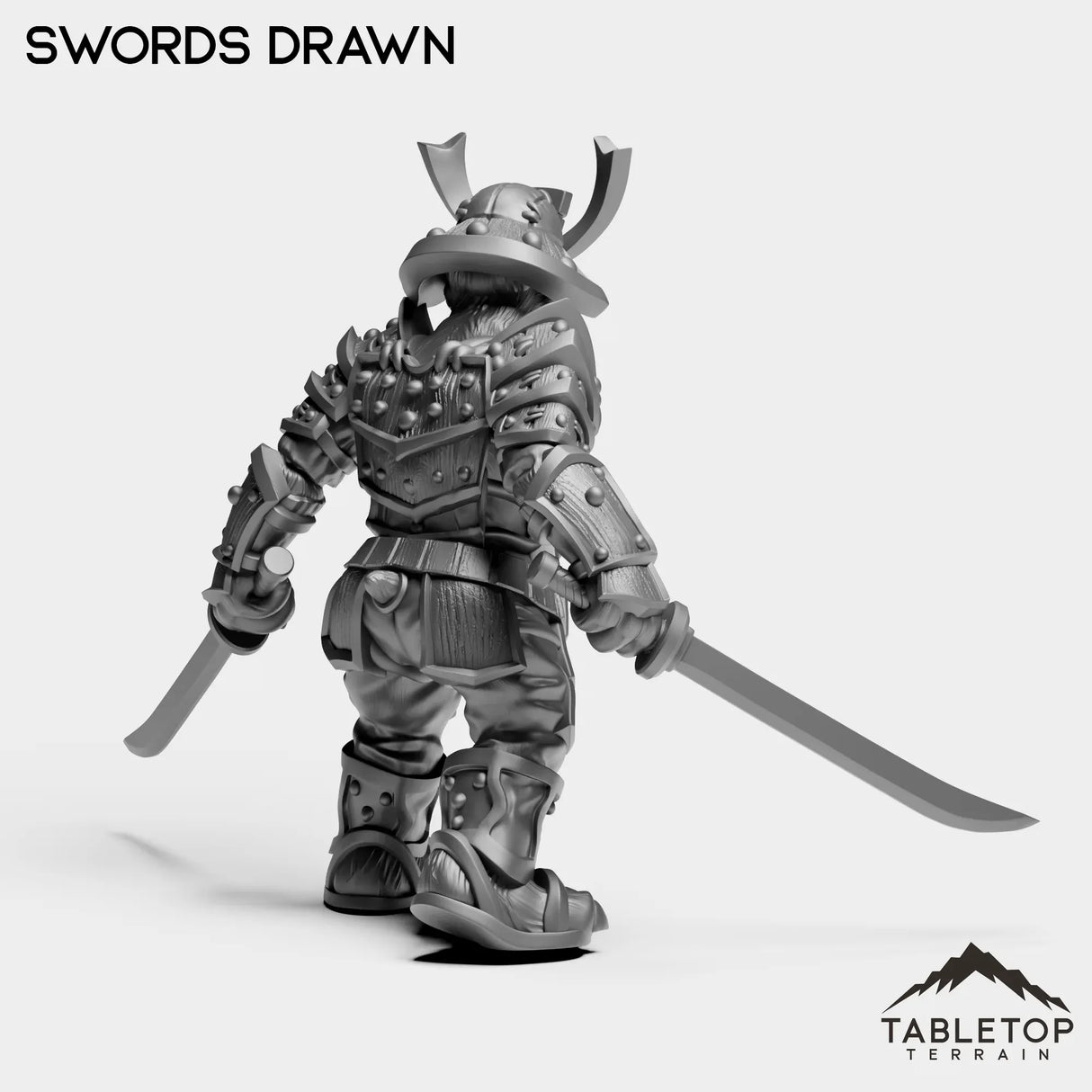 Tabletop Terrain Miniature Panda Heavy Female