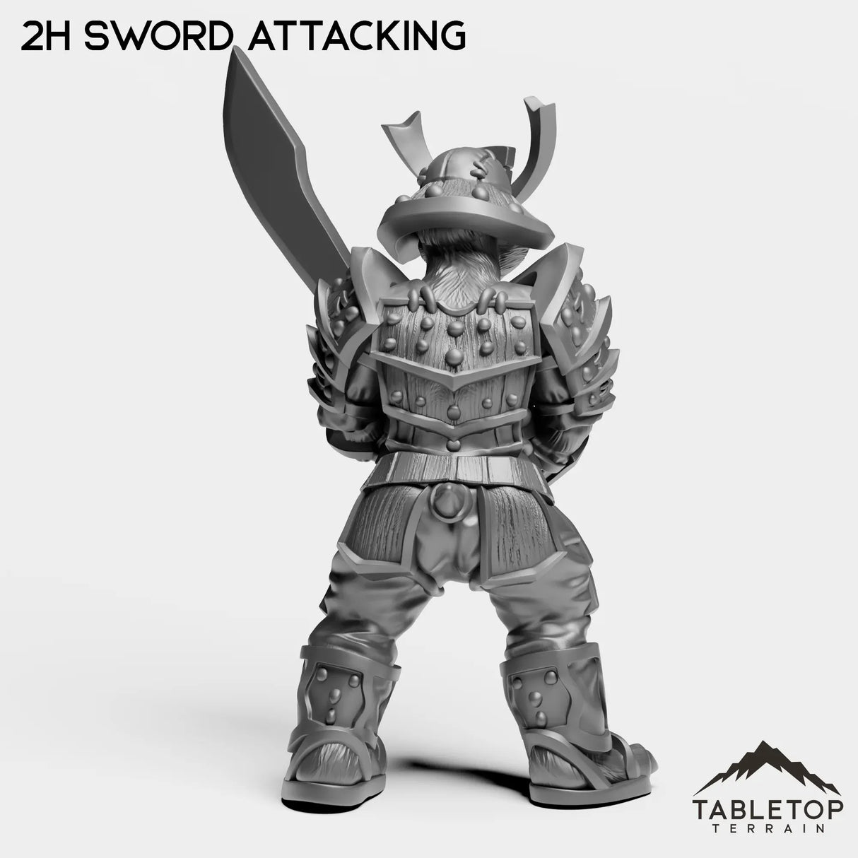 Tabletop Terrain Miniature Panda Heavy Female