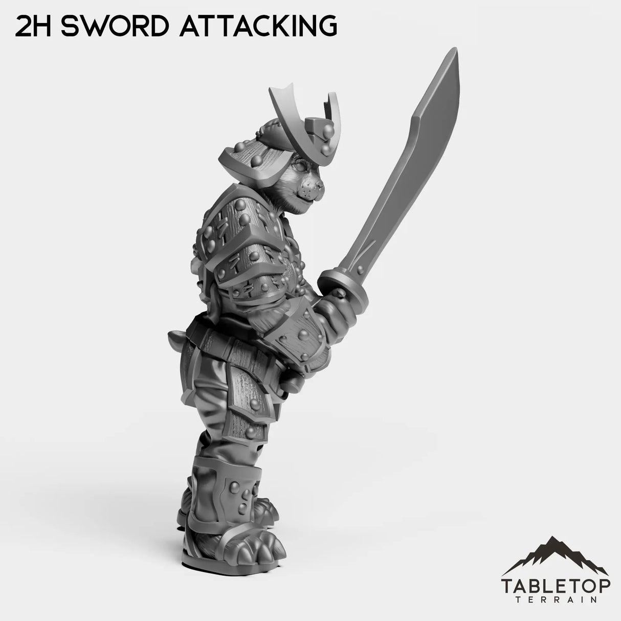 Tabletop Terrain Miniature Panda Heavy Female