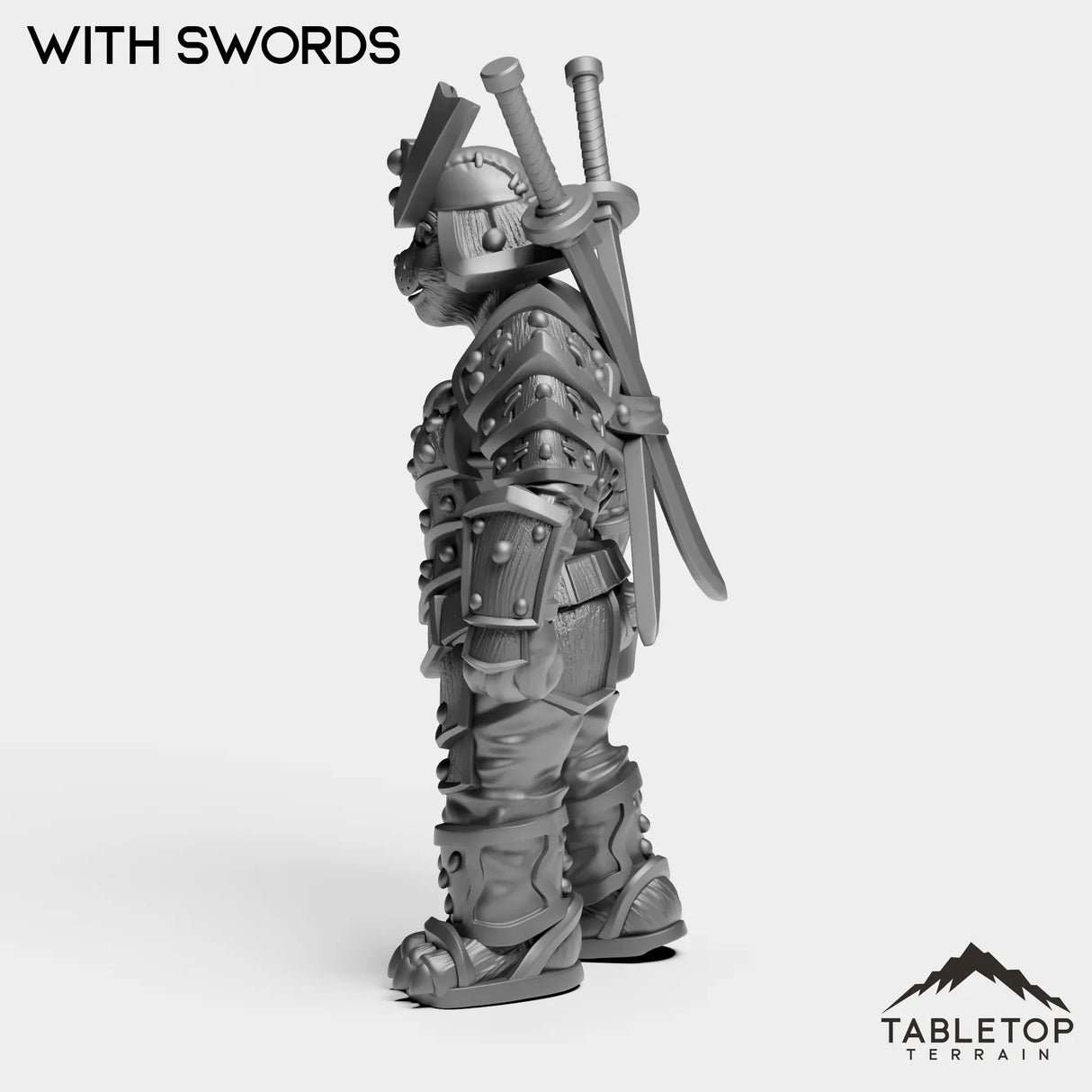 Tabletop Terrain Miniature Panda Heavy Female