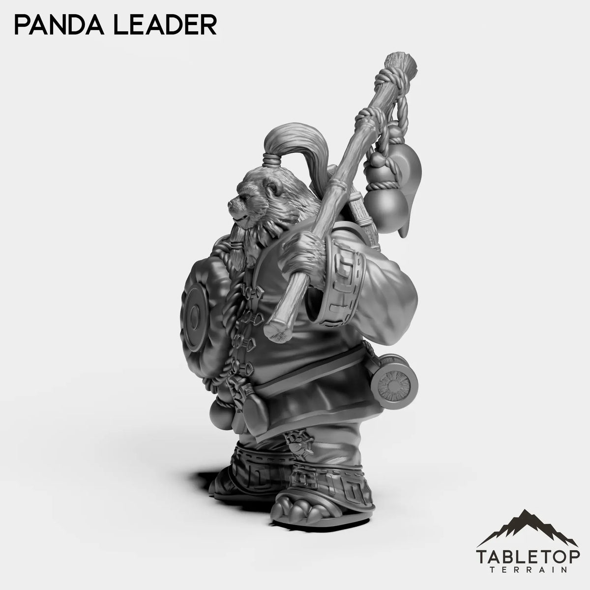 Tabletop Terrain Miniature Panda Leader
