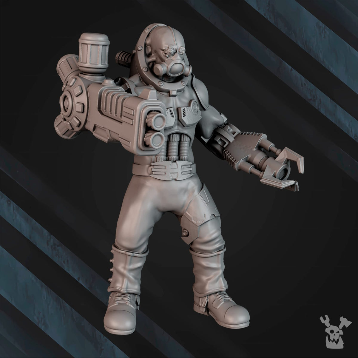 Tabletop Terrain Miniature Paraklet Servo Squad