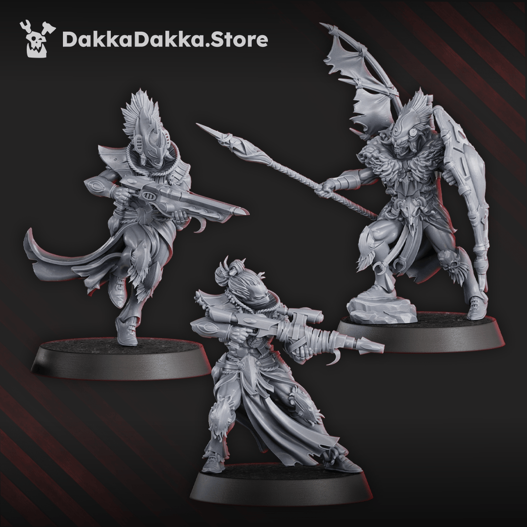 Tabletop Terrain Miniature Parlous Hermits (build kit)