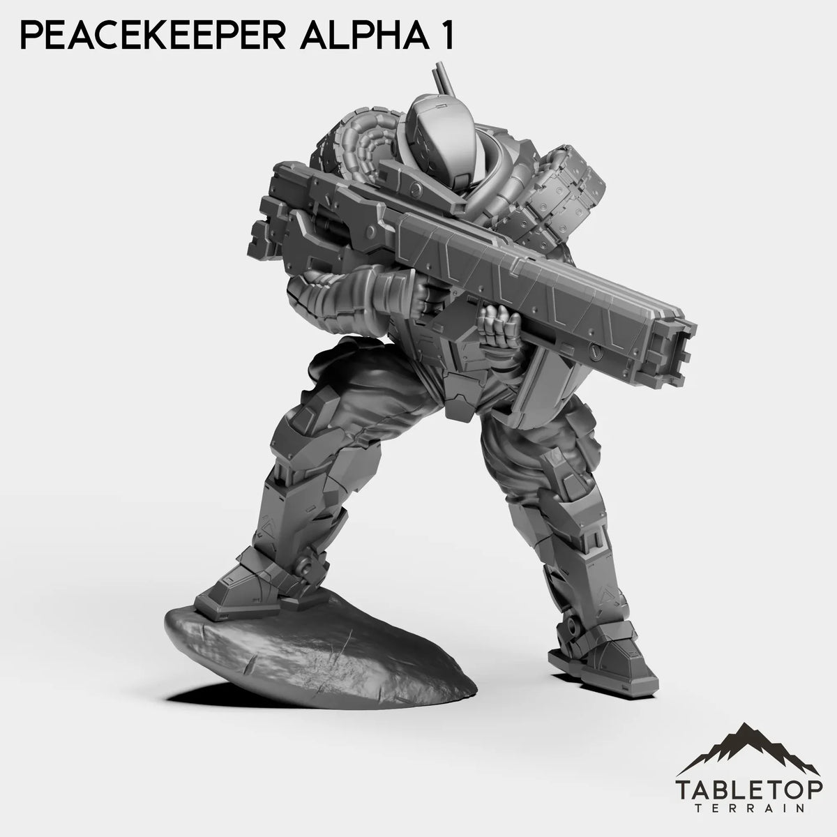 Tabletop Terrain Miniature Peacekeeper Alpha 1 Peacekeeper Alpha