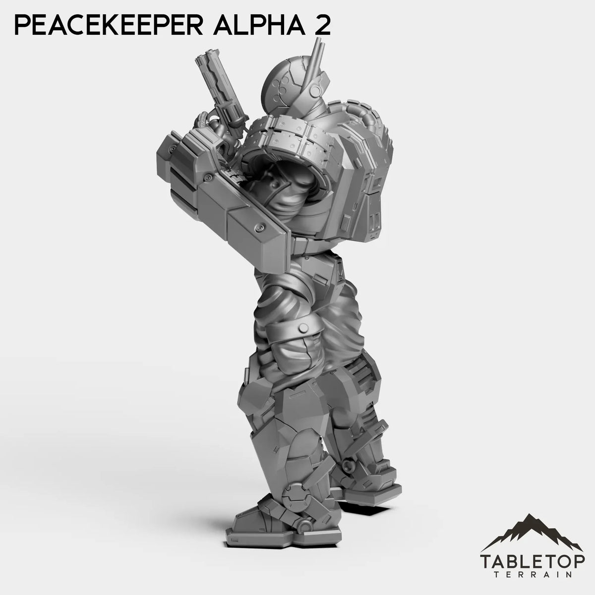 Tabletop Terrain Miniature Peacekeeper Alpha