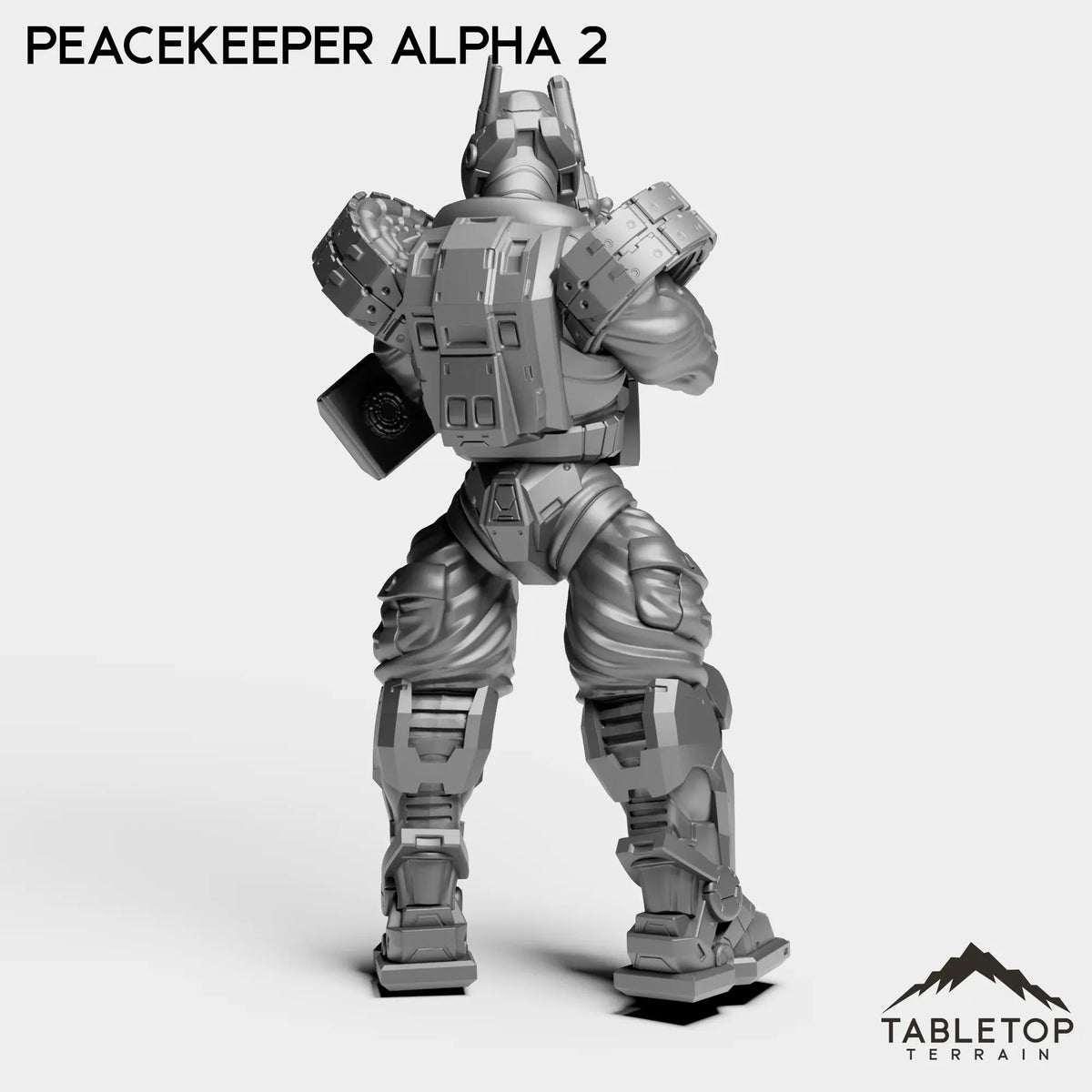 Tabletop Terrain Miniature Peacekeeper Alpha