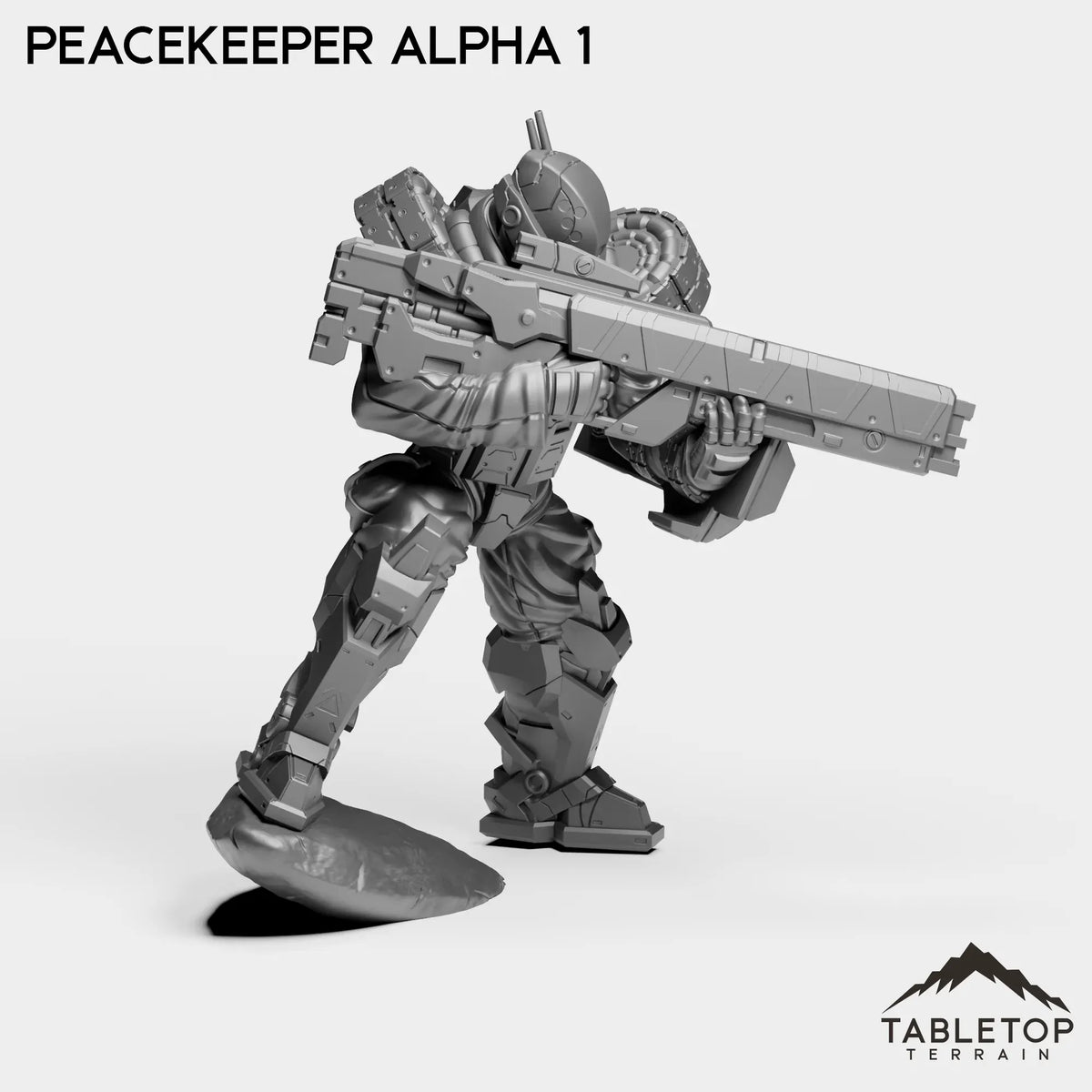 Tabletop Terrain Miniature Peacekeeper Alpha
