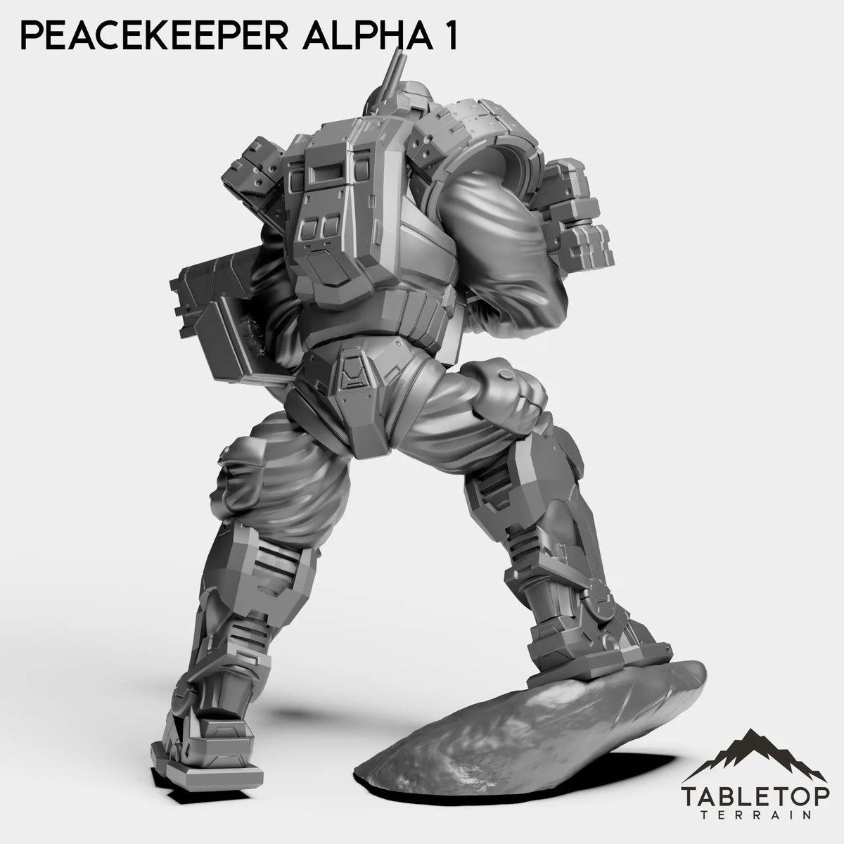 Tabletop Terrain Miniature Peacekeeper Alpha