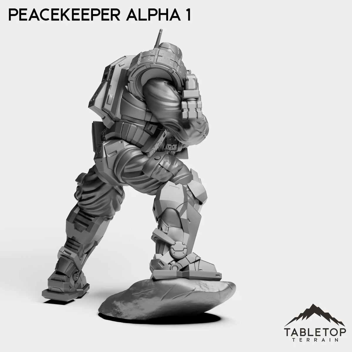 Tabletop Terrain Miniature Peacekeeper Alpha