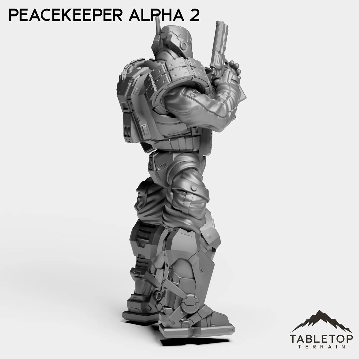 Tabletop Terrain Miniature Peacekeeper Alpha