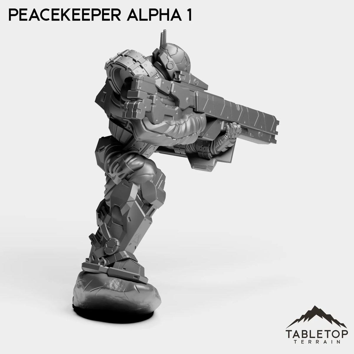 Tabletop Terrain Miniature Peacekeeper Alpha
