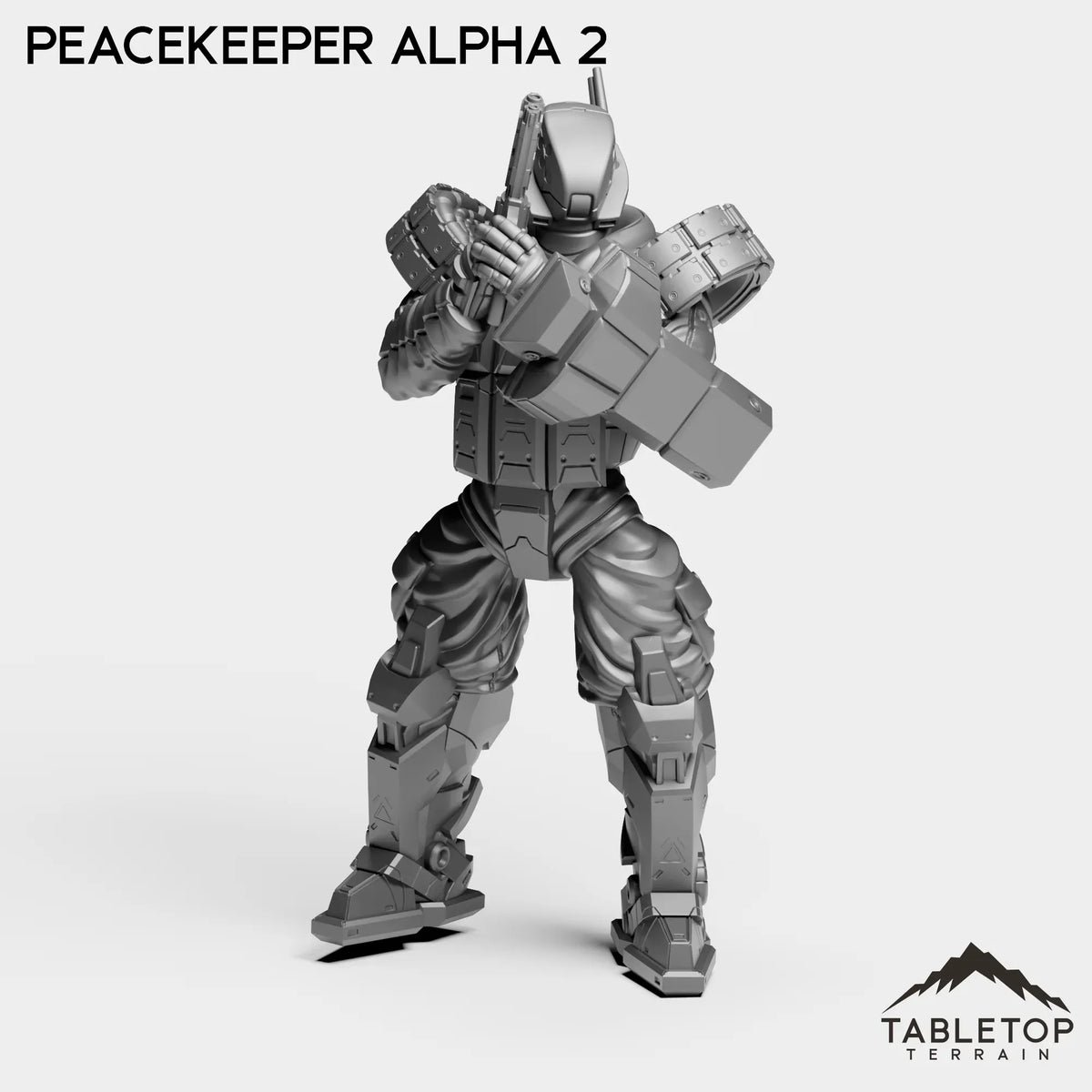 Tabletop Terrain Miniature Peacekeeper Alpha