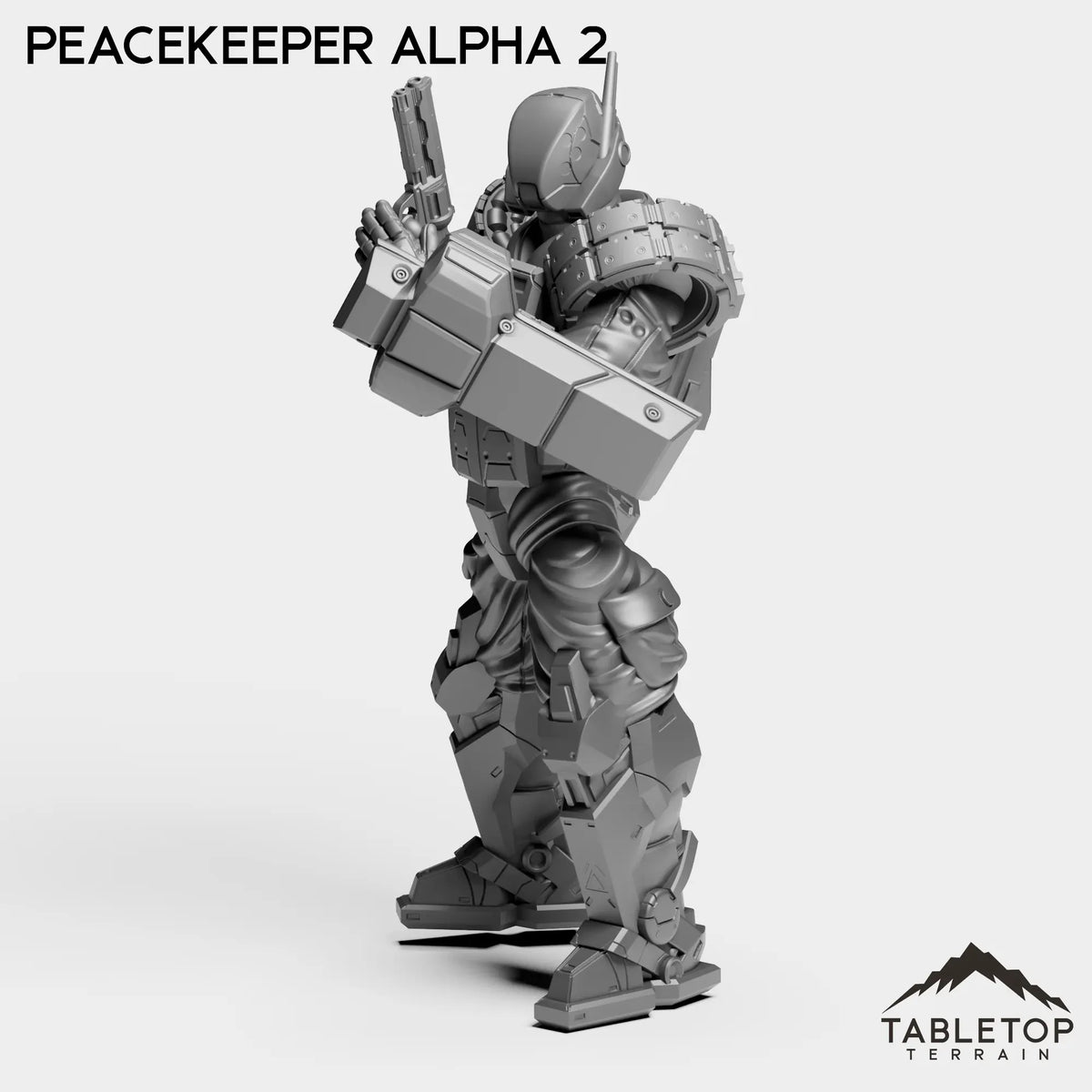 Tabletop Terrain Miniature Peacekeeper Alpha 2 Peacekeeper Alpha