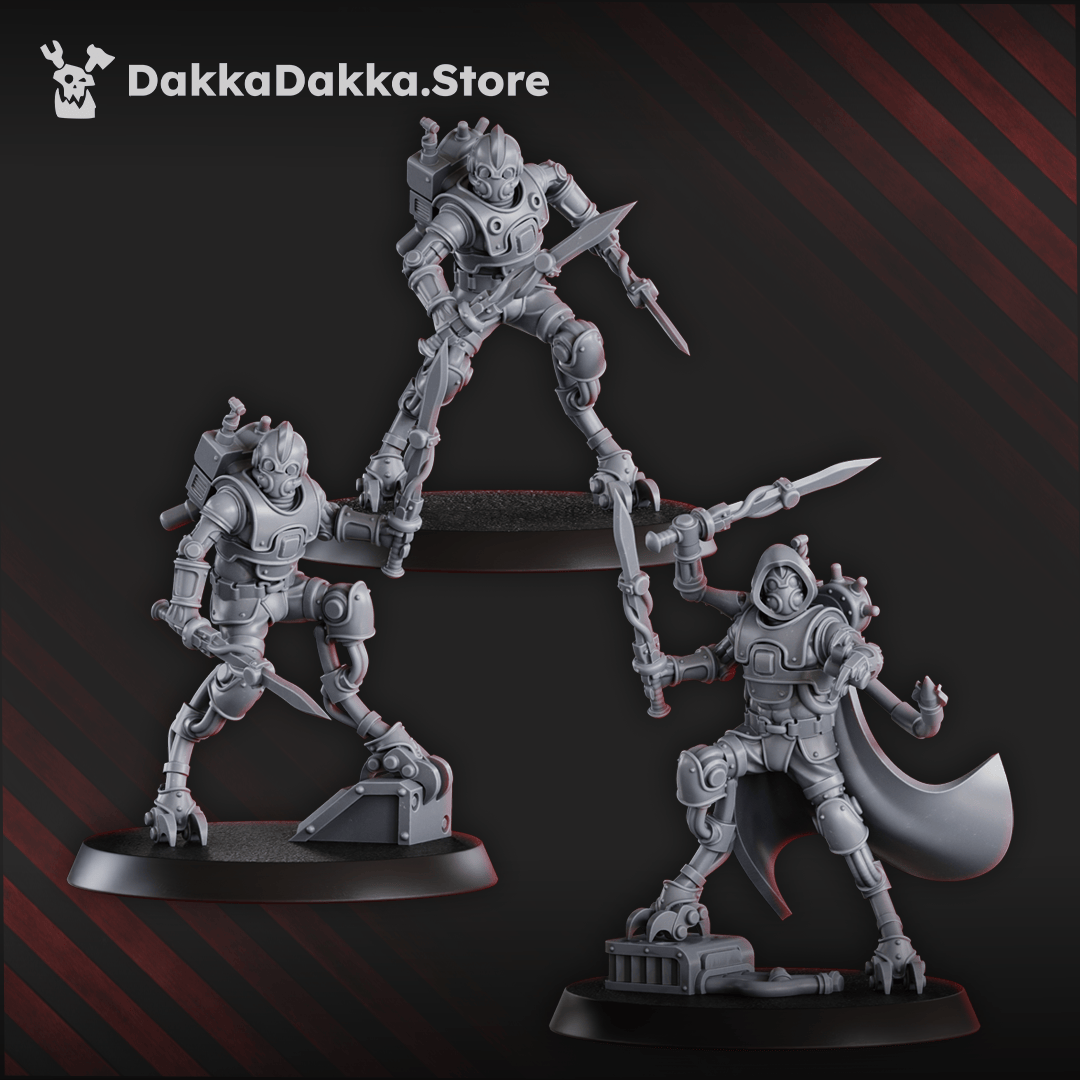Tabletop Terrain Miniature Persecutors Shredkeens Squad (x10)