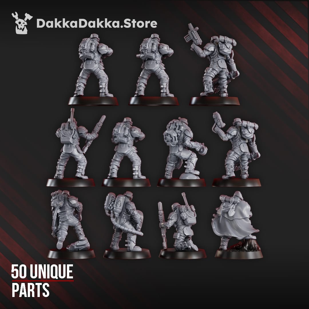 Tabletop Terrain Miniature Phaeton Guard Special Forces (build kit) (2025 May Release)
