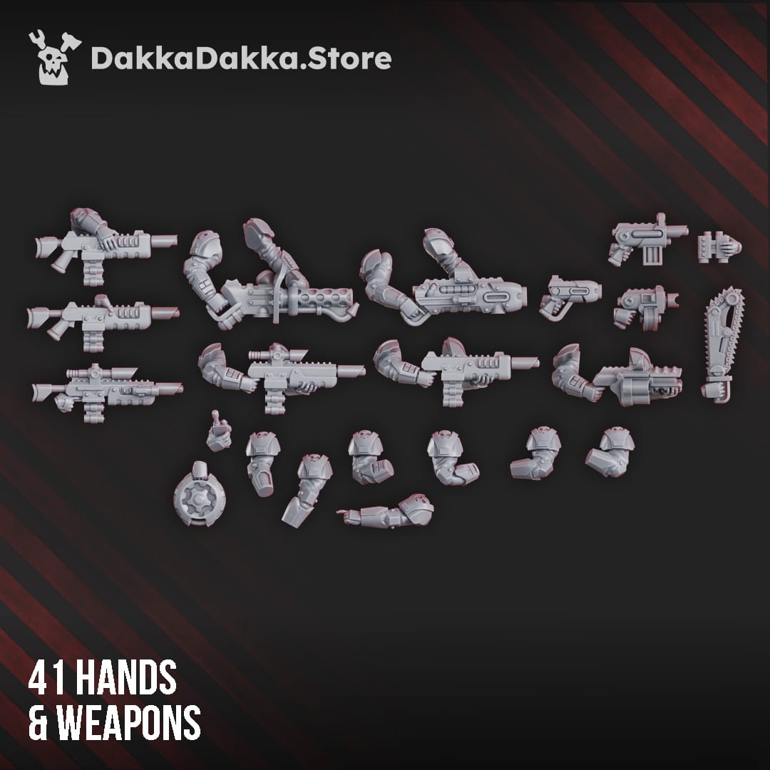 Tabletop Terrain Miniature Phaeton Guard Special Forces (build kit) (2025 May Release)