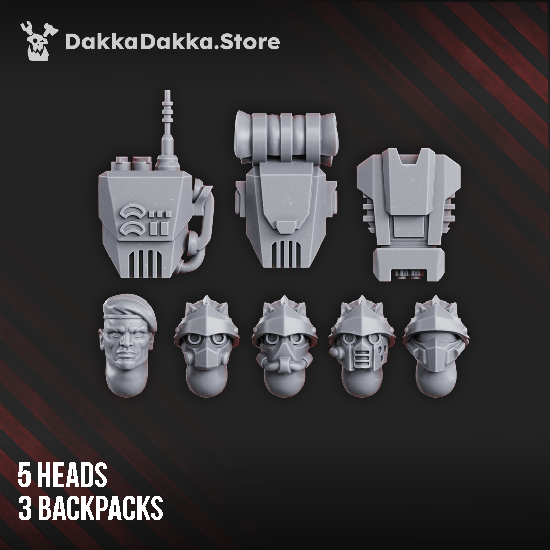 Tabletop Terrain Miniature Phaeton Guard Special Forces (build kit) (2026 February Release)