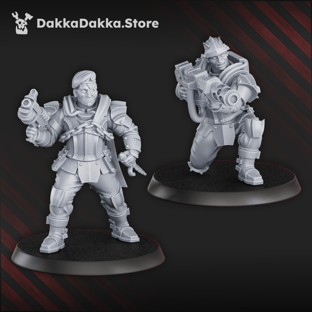 Tabletop Terrain Miniature Phaeton Special Forces Masters Squad (x5)