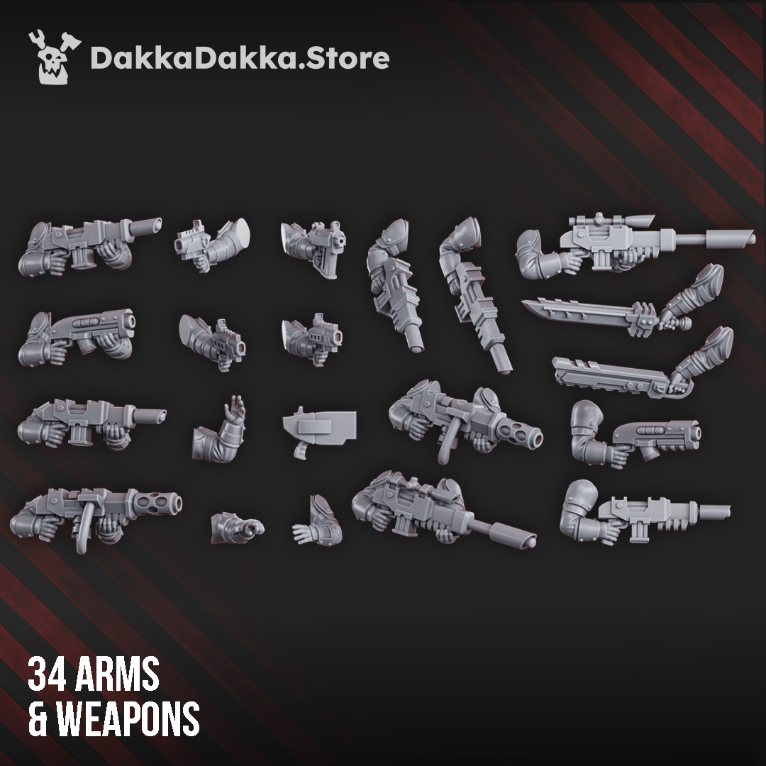 Tabletop Terrain Miniature Phaeton Special Forces Unit (Build kit)
