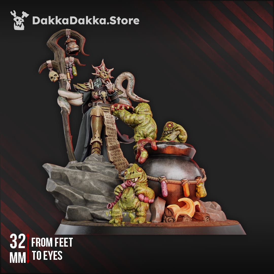 Tabletop Terrain Miniature Phoebe The Unholy Well